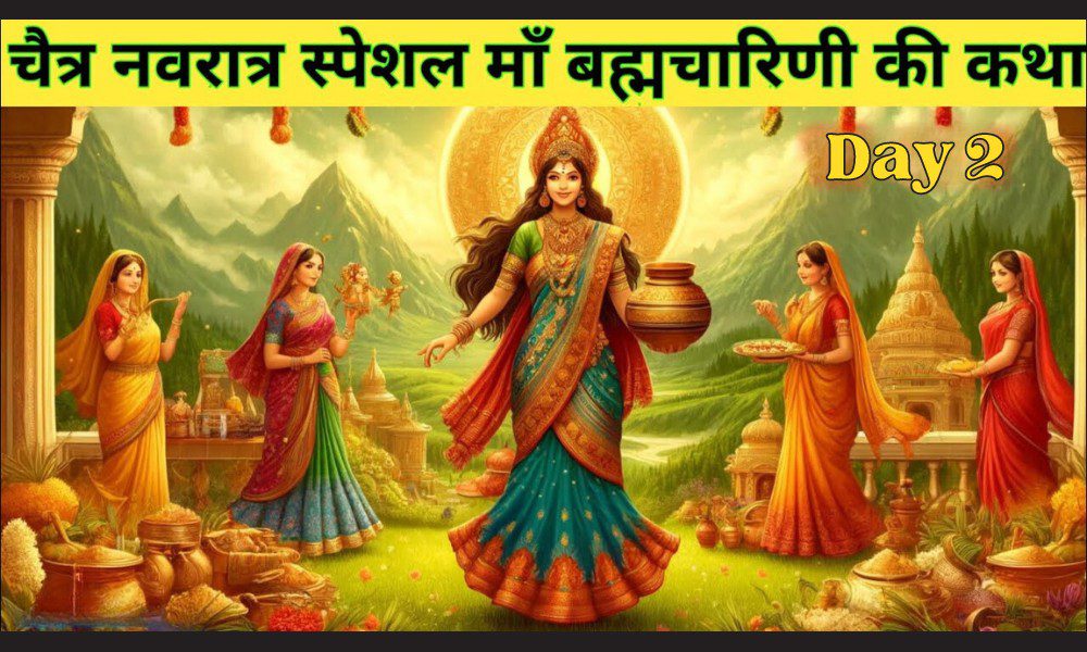 Chaitra Navratri Day 2: मां ब्रह्मचारिणी की पूजा, पढ़ें कथा, आरती और करें मंत्रों का जाप।